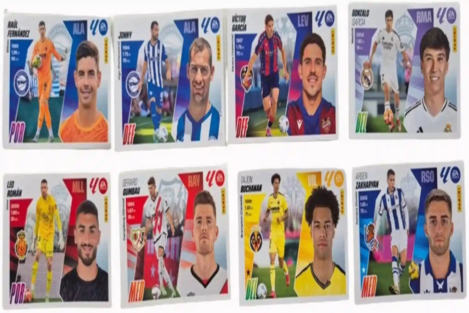 Liga Este 2025-26 - LOTE COMPLETO 60 CROMOS SEGUNDA EDICIÓN PANINI 2ªEDICION