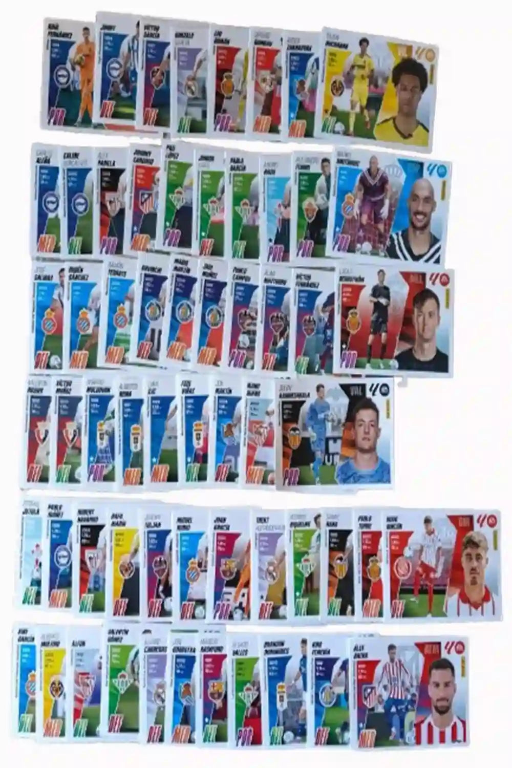 Liga Este 2025-26 - LOTE COMPLETO 60 CROMOS SEGUNDA EDICIÓN PANINI 2ªEDICION