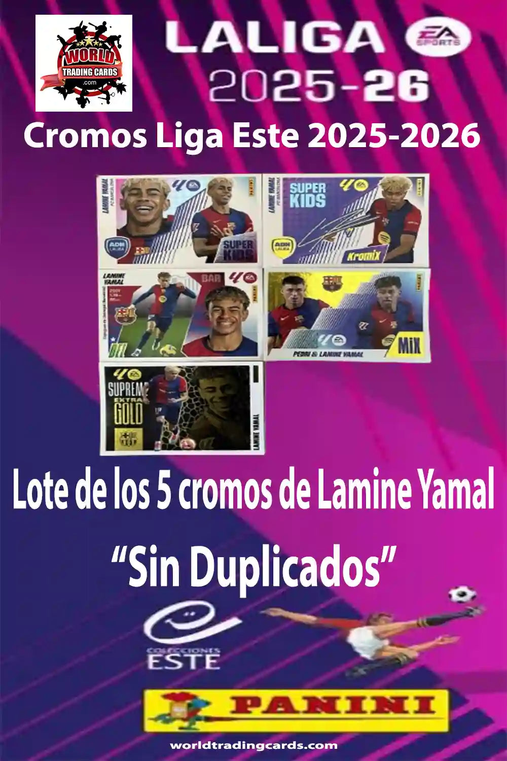 LIGA ESTE 2025-26 LOTE LAMINE YAMAL