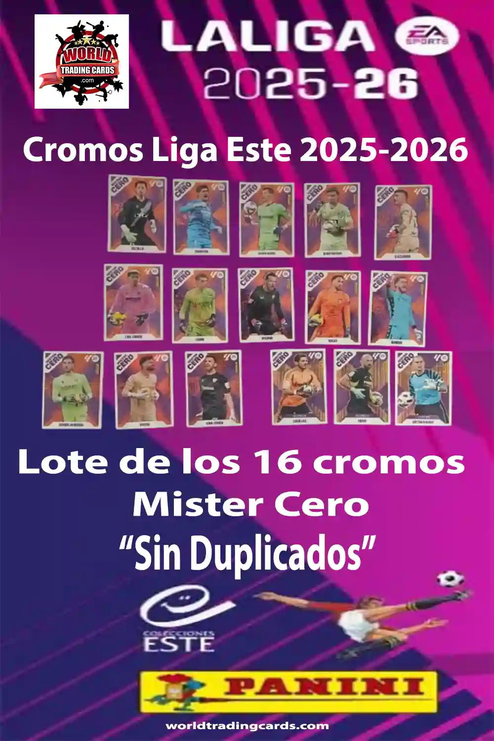 LIGA ESTE 2025-26 LOTE MISTER CERO