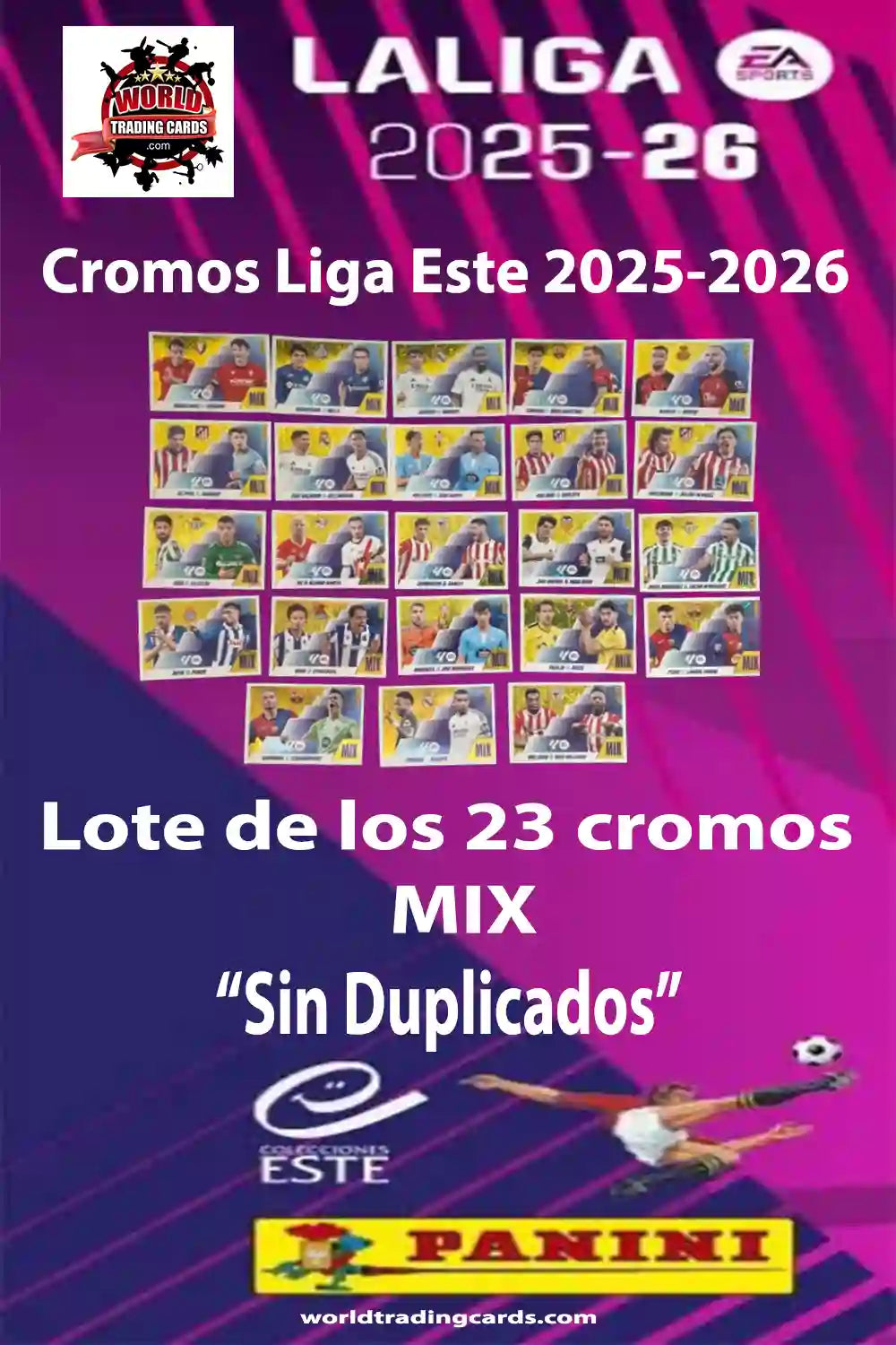 LIGA ESTE 2025-26 LOTE MIX
