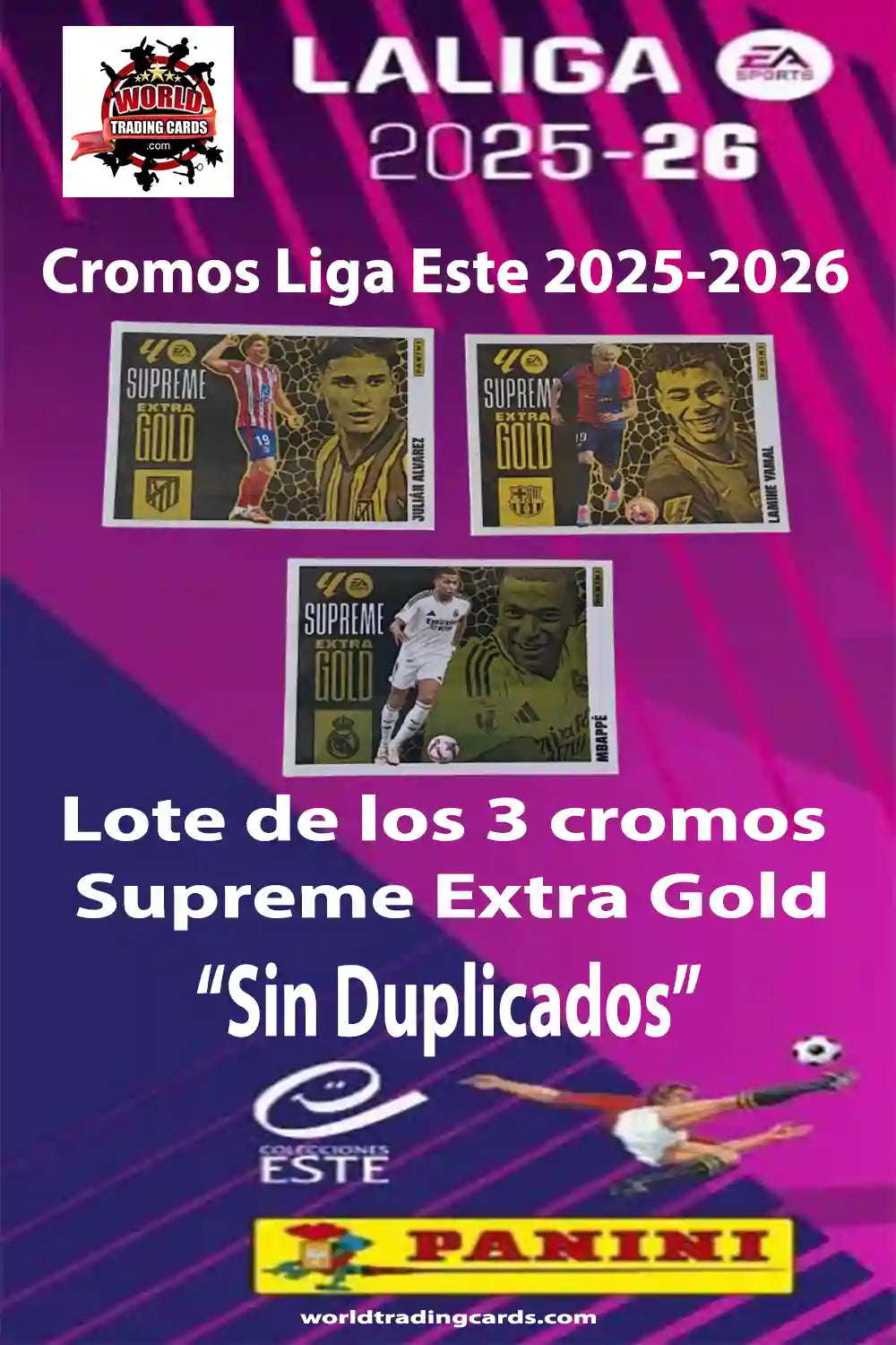 LIGA ESTE 2025-26 LOTE SUPREME EXTRA GOLD