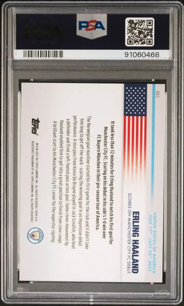 Lionel Messi - 2024 - Topps Now MLS - #70 - Inter Miami - SGC 10 - Blue - Numbered 19/49 - World Trading Cards - Soccer Card - Chrome Graded