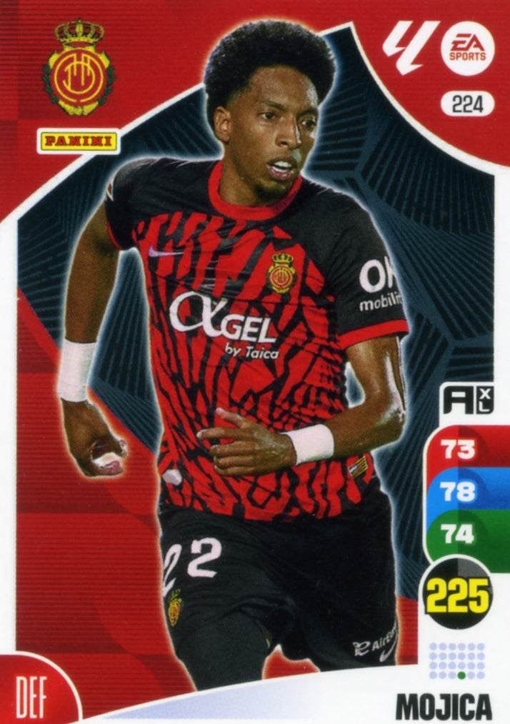 Panini Adrenalyn XL La Liga 2024/2025 - #224 - MOJICA - MALLORCA - 1st Edition, RAW Card