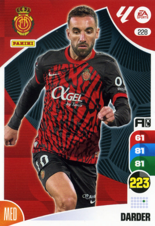 Panini Adrenalyn XL La Liga 2024/2025 - #228 - DARDER - MALLORCA - 1st Edition, RAW Card
