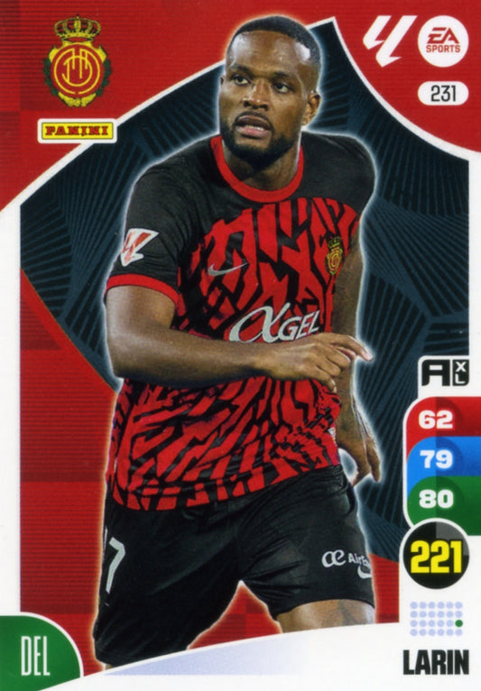 Panini Adrenalyn XL La Liga 2024/2025 - #231 - LARIN - MALLORCA - 1st Edition, RAW Card