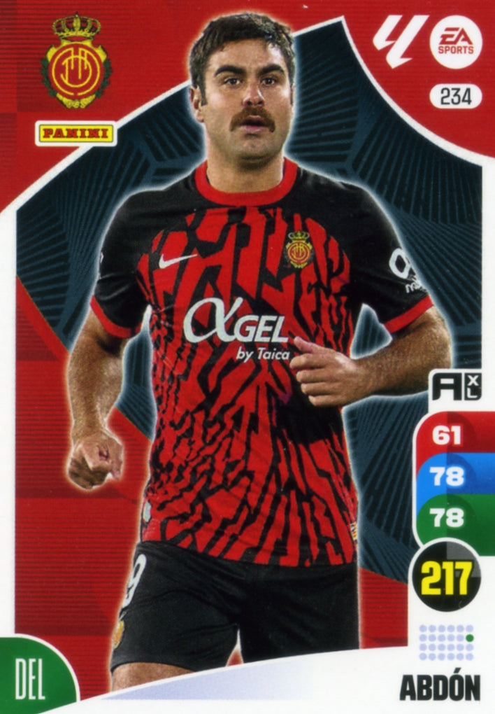 Panini Adrenalyn XL La Liga 2024/2025 - #234 - ABDÓN - MALLORCA - 1st Edition, RAW Card