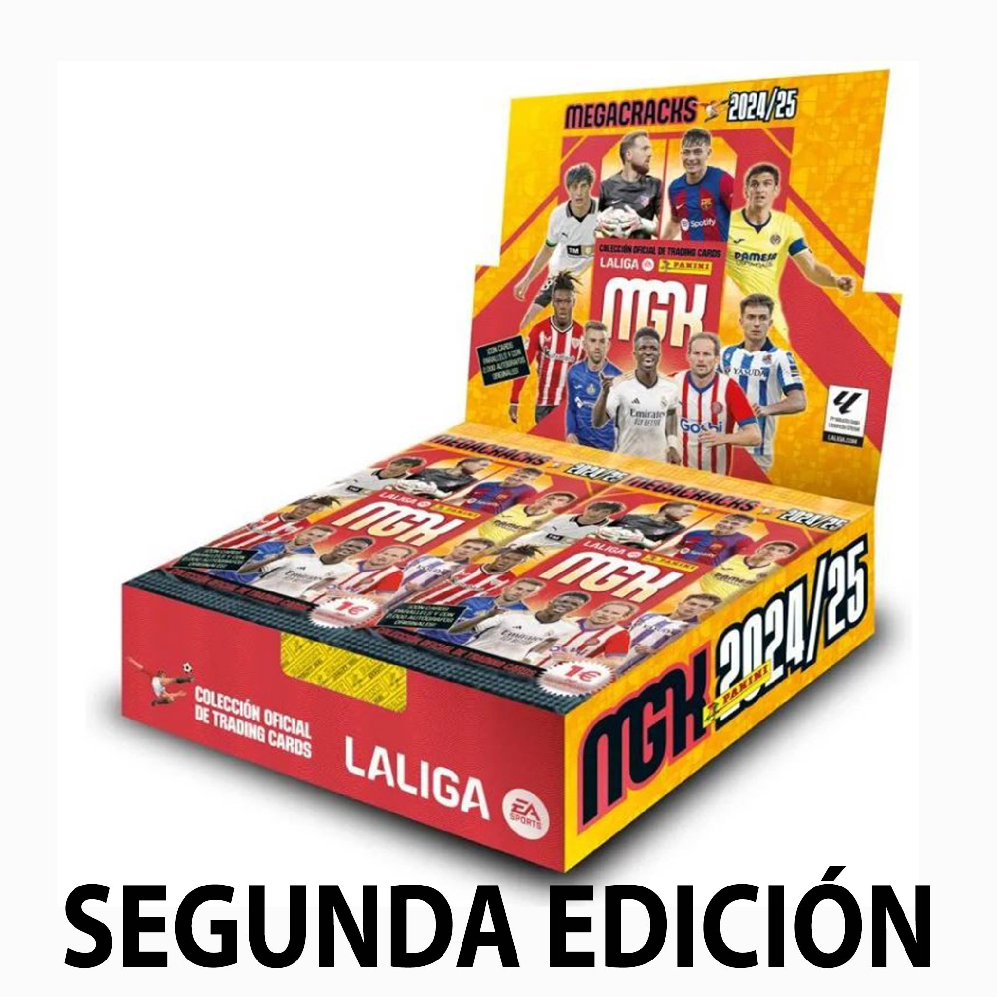 Panini Megacracks 2024/2025 - 1 Box Box 24 Envelopes - Sealed and Guaranteed 2nd Edition