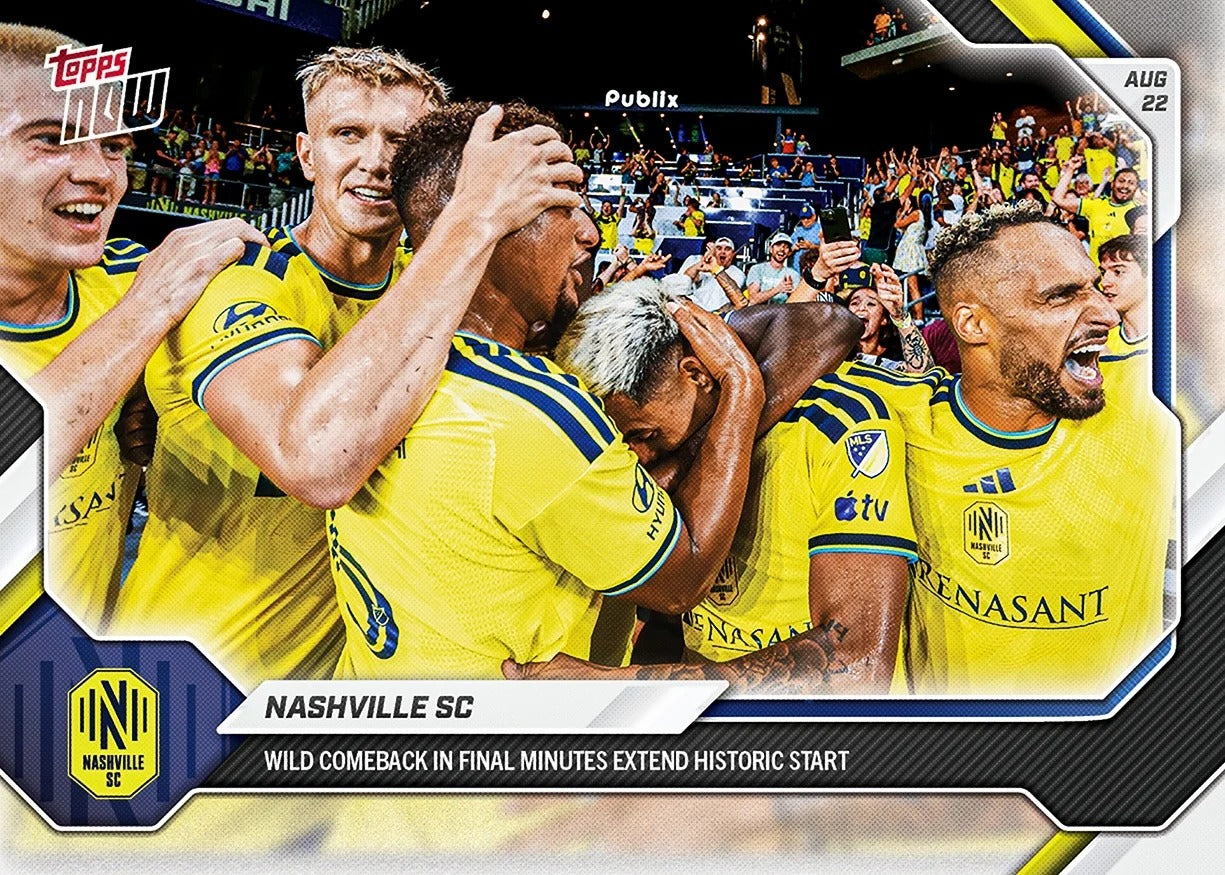 2026 | Topps | Now | MLS | #068 | Nashville SC | Base | Print Run 289