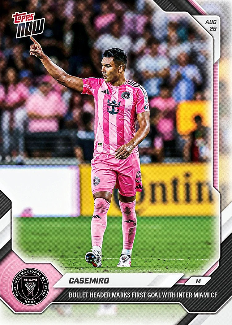 2026 | Topps | Now | MLS | #072 | Casemiro | Base
