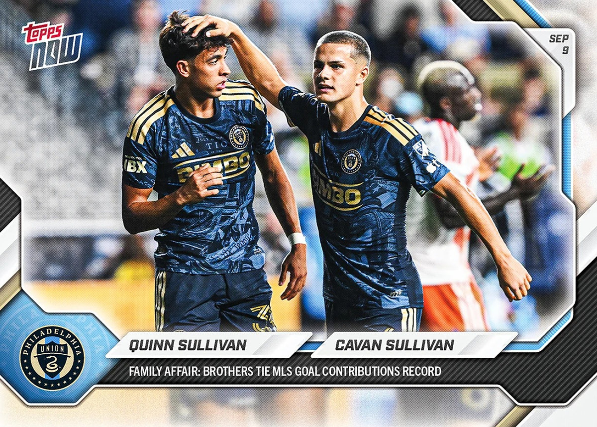2026 | Topps | Now | MLS | #078 | Cavan Sullivan/Quinn Sullivan | Base
