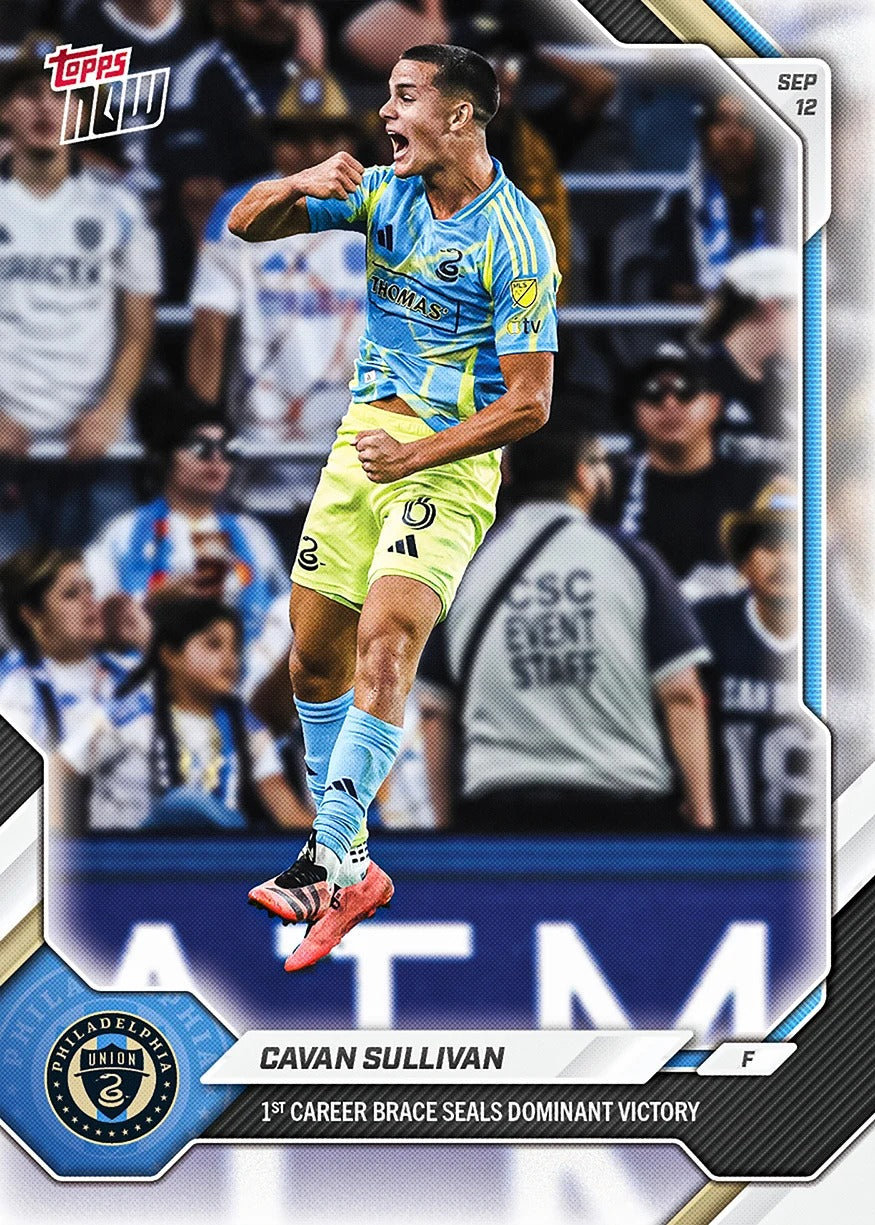 2026 | Topps | Now | MLS | #081 | Cavan Sullivan | Base