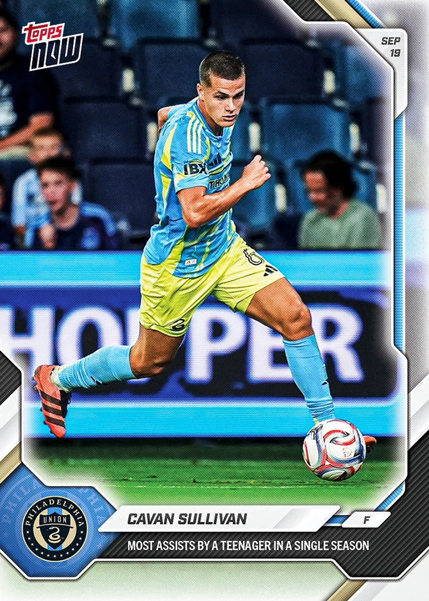 2026 | Topps | Now | MLS | #084 | Cavan Sullivan | Base
