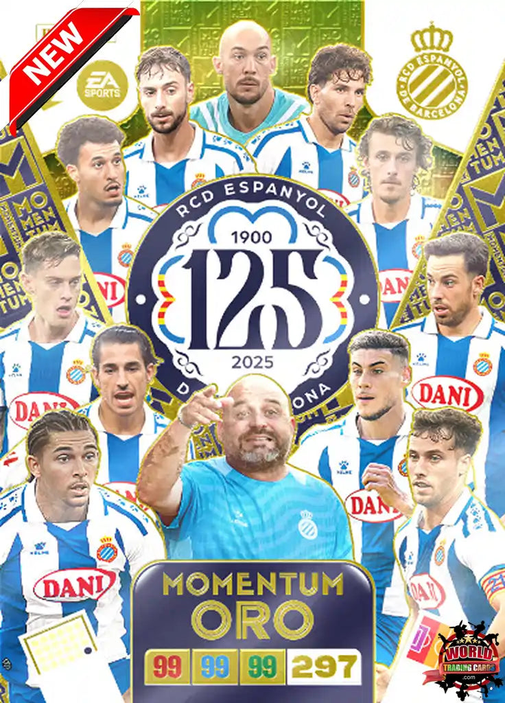 #MOE | Panini | Adrenalyn XL | La Liga | 2025-2026 | Espanyol | Gold Momentum