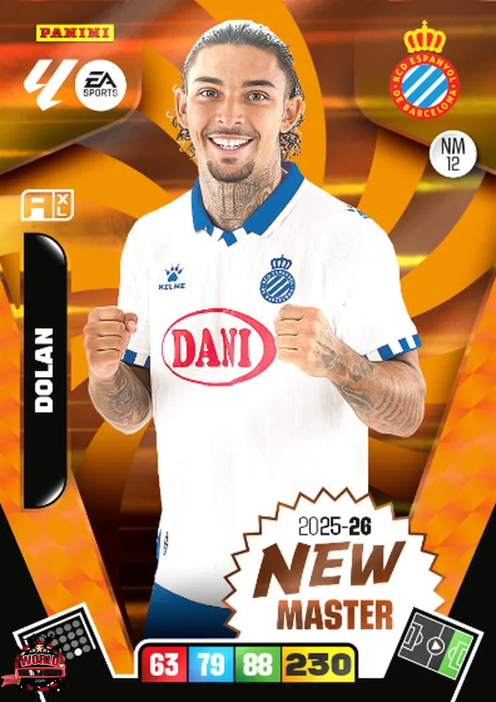 #NW/012 | Adrenalyn XL | La Liga | 2025-2026 | Dolan | RCD Espanyol | New Master