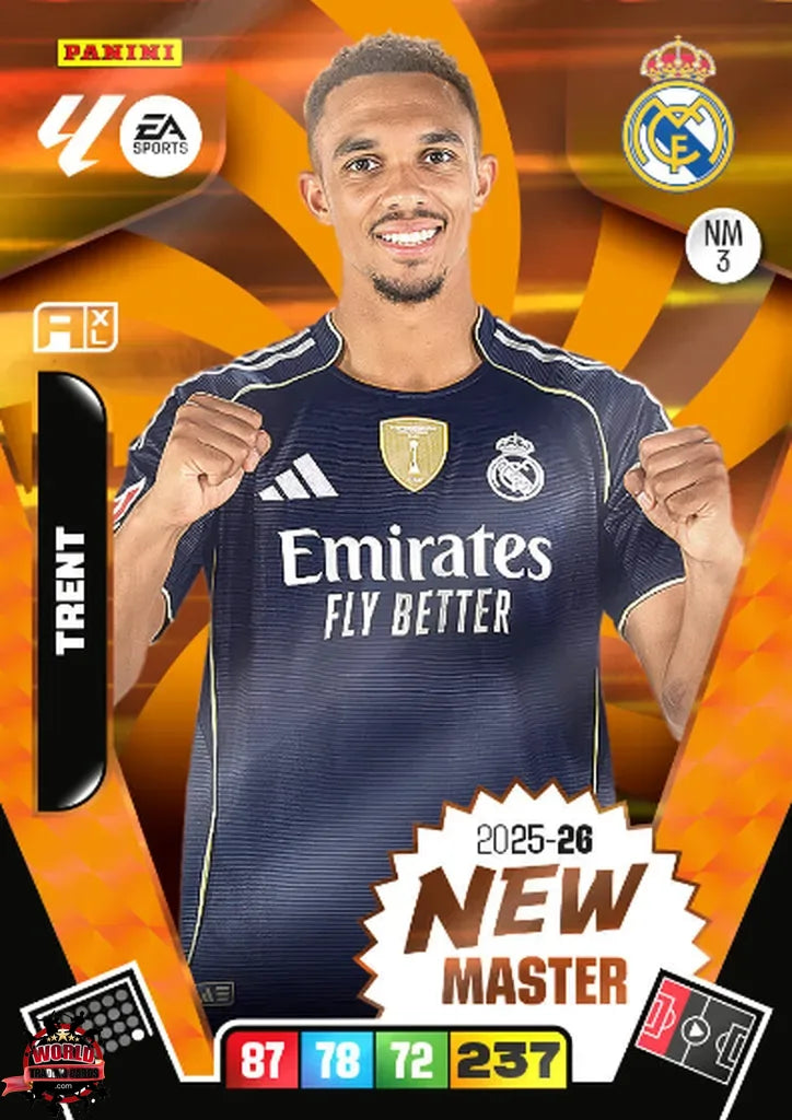 Trent - Real Madrid - Panini Adrenalyn XL - 2025-2026 - MW/3 - New Master