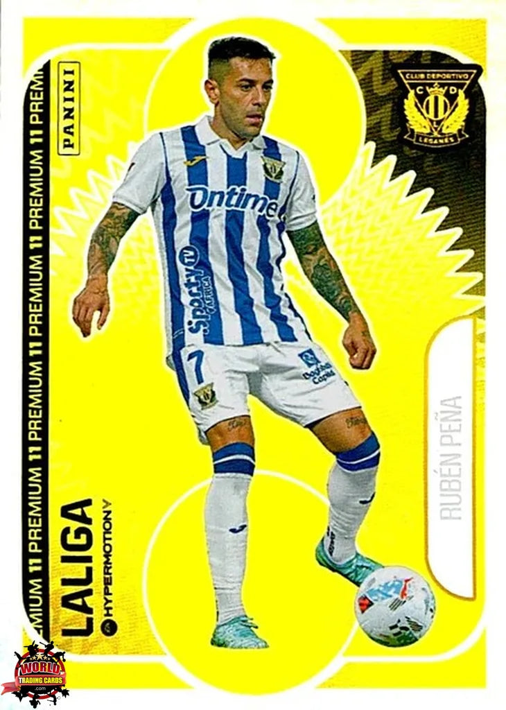 Cromo Trading Card Fútbol-Rubén Peña-CD Leganés-Panini La Liga HypermotionV 2025-2026-OP06-Once Premium