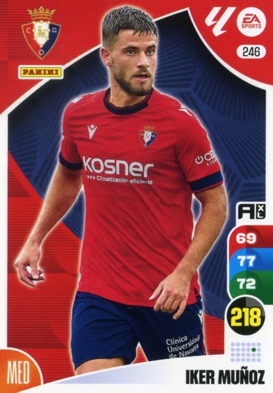 Panini Adrenalyn XL La Liga 2024/2025 - #246.  Iker Muñoz - OSASUNA - 1ª Edición, Cromo RAW