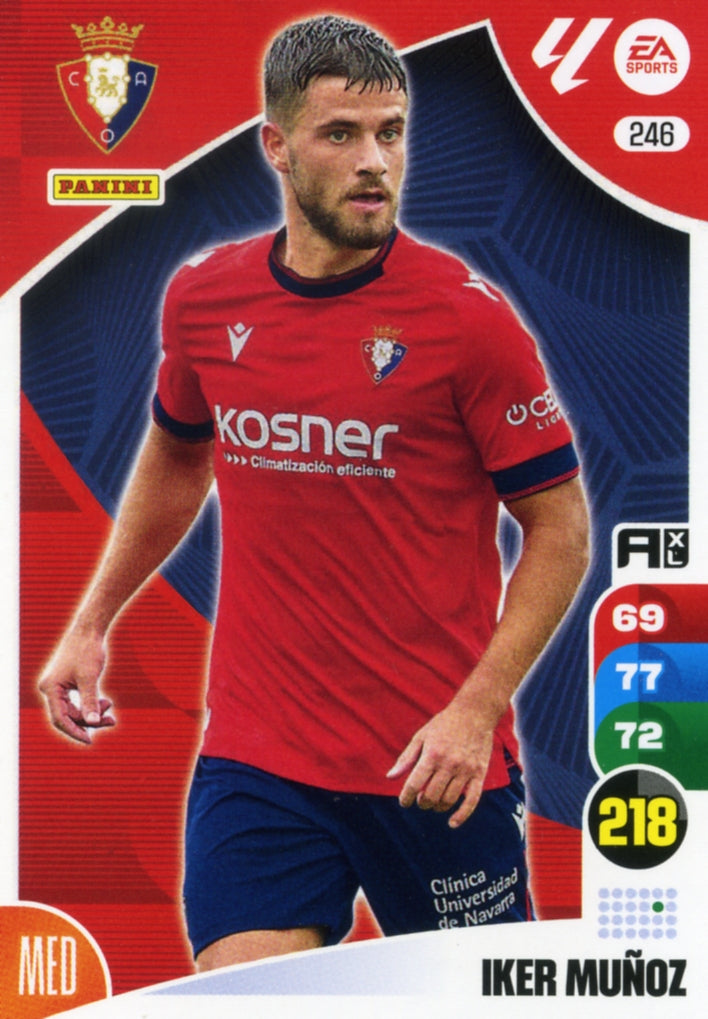 Panini Adrenalyn XL La Liga 2024/2025 - #246.  Iker Muñoz - OSASUNA - 1ª Edición, Cromo RAW