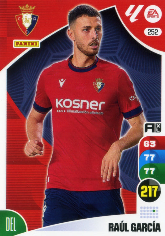 Panini Adrenalyn XL La Liga 2024/2025 - #252.  Raúl García - OSASUNA - 1ª Edición, Cromo RAW