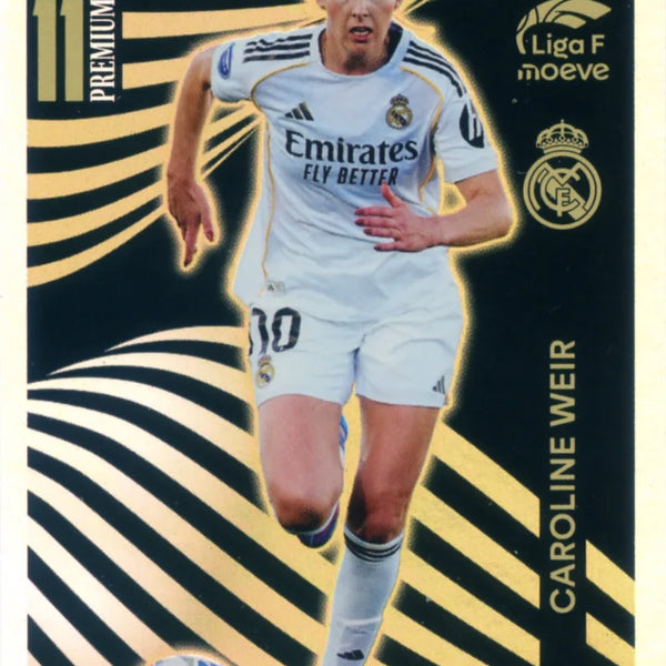 Chrome Trading Card Football - Caroline Weir - Real Madrid 