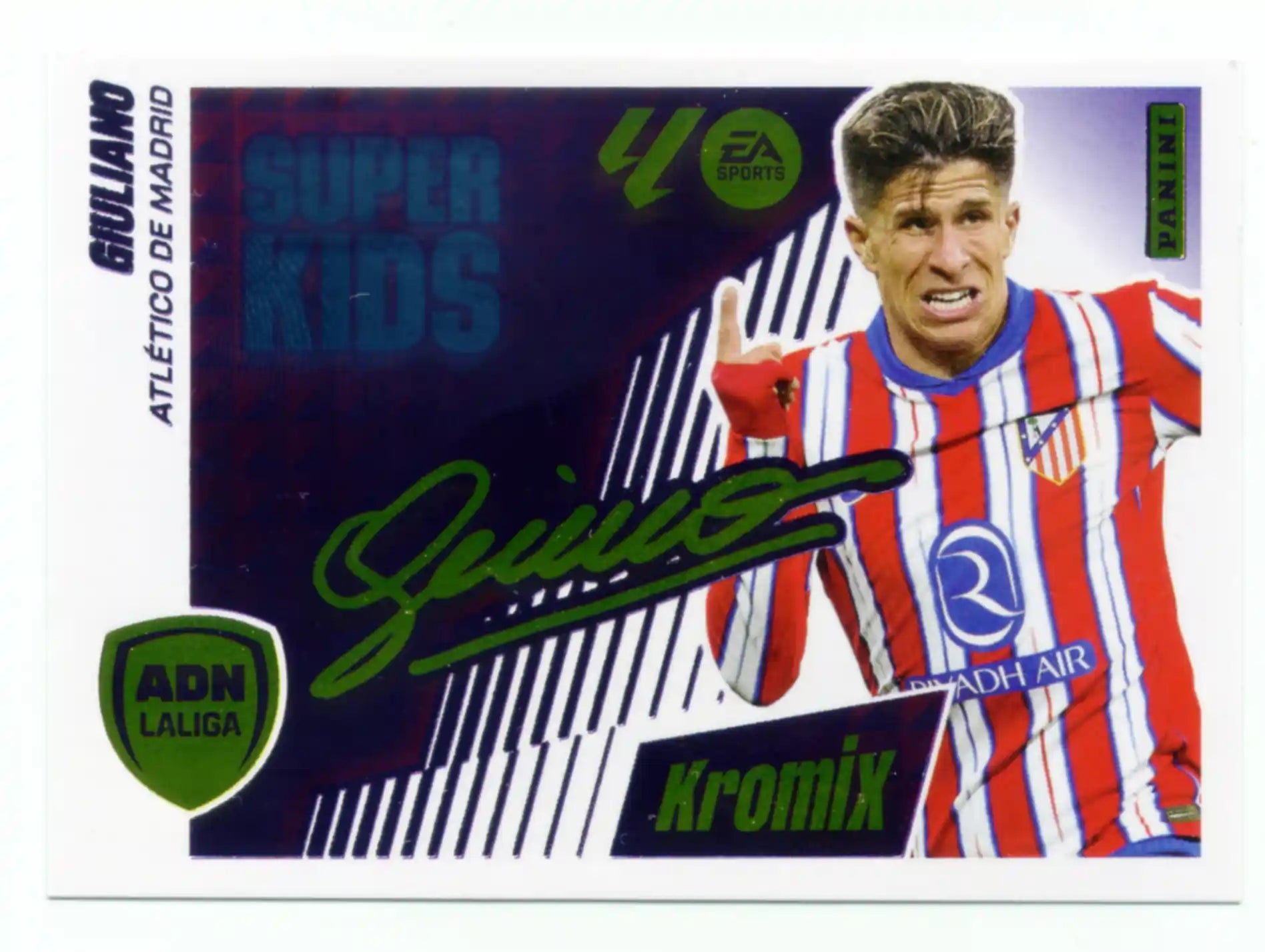 Giuliano - Atlético de Madrid - Panini Liga Este  - 2025 - 2026 - #K9 - Súper Kids - KroMix