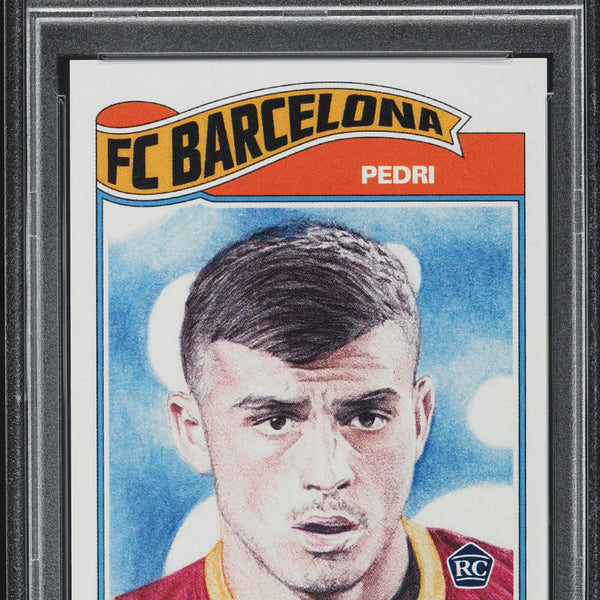 2020 Topps Living Set UCL - Pedri #243 ROOKIE Barcelona | Graded