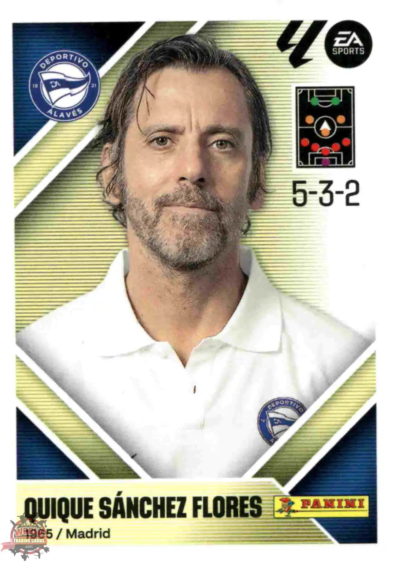 Panini | Liga Este | 2026-2027 | Deportivo Alavés | Basico | #02 | Quique Sánchez Flores