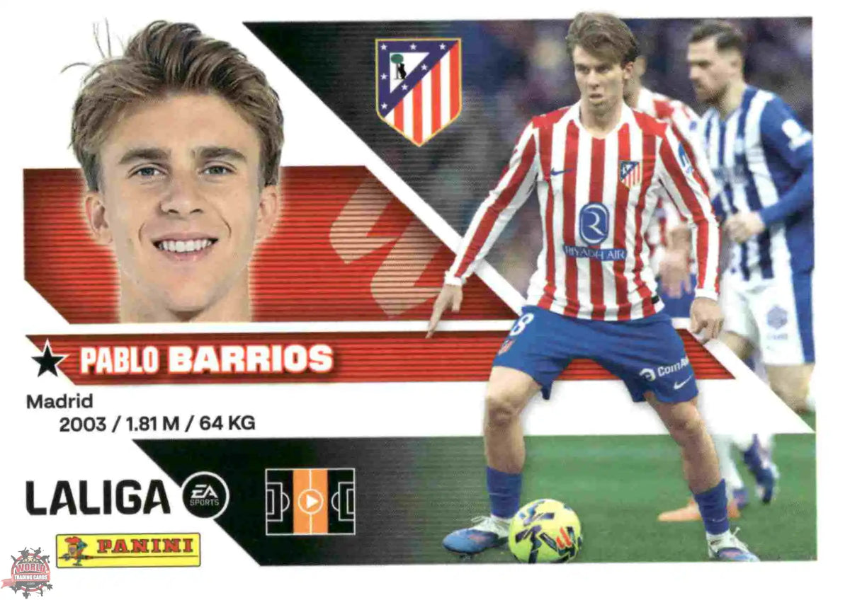 Panini | Liga Este | 2026-2027 | Atlético de Madrid | Basico | #12 | Barrios