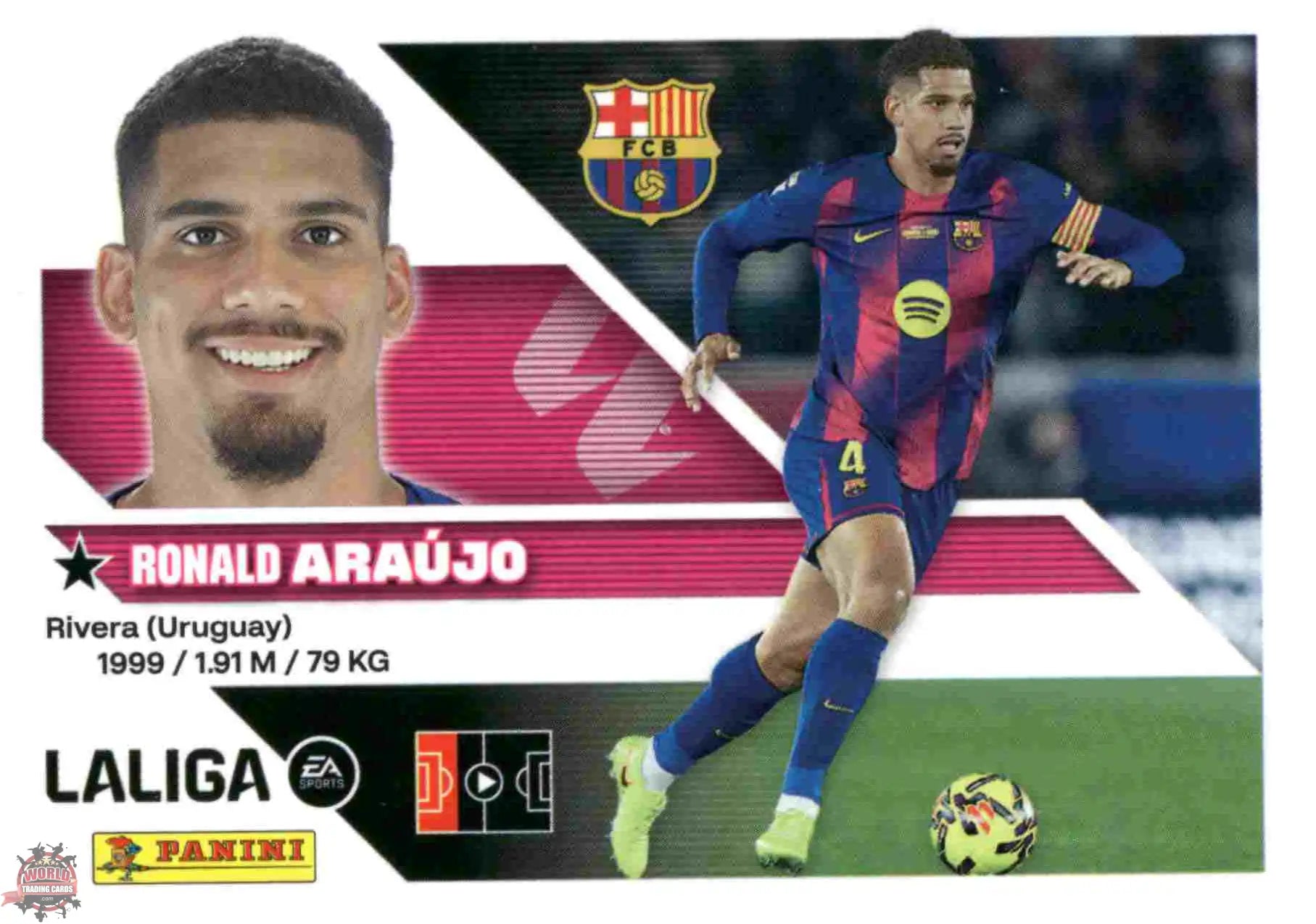 Panini | Liga Este | 2026-2027 | FC Barcelona | Basico | #06A | Araujo