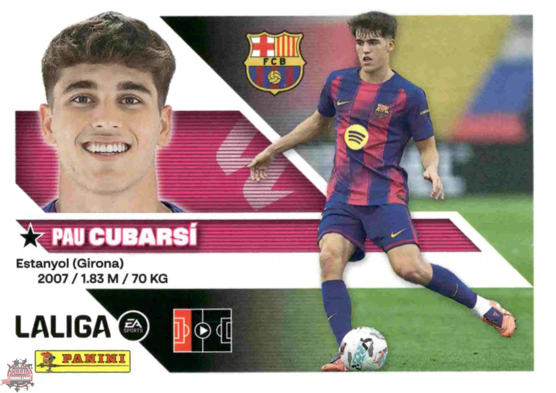 Panini | Liga Este | 2026-2027 | FC Barcelona | Basico | #7 | Cubarsí