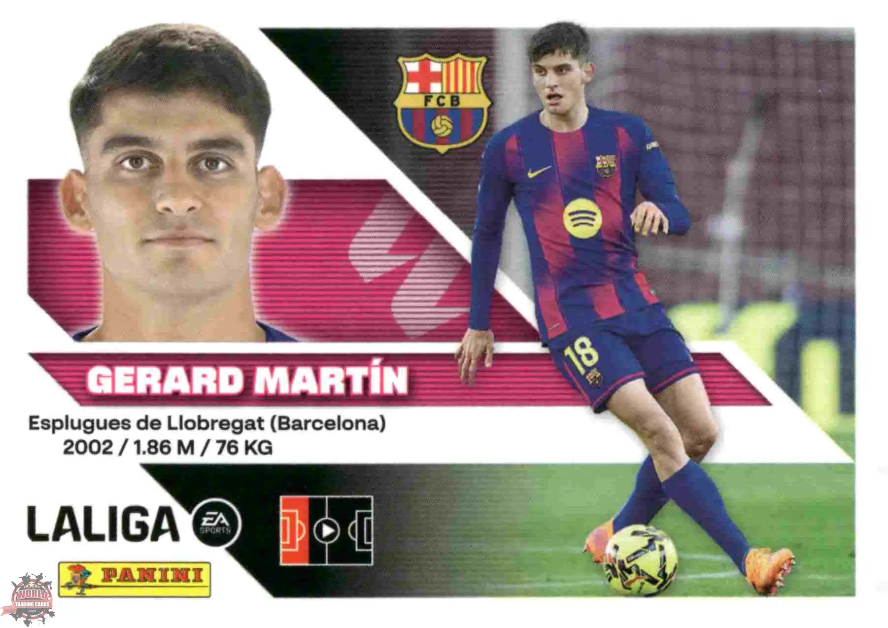 Panini | Liga Este | 2026-2027 | FC Barcelona | Basico | #8 | Gerard Martín
