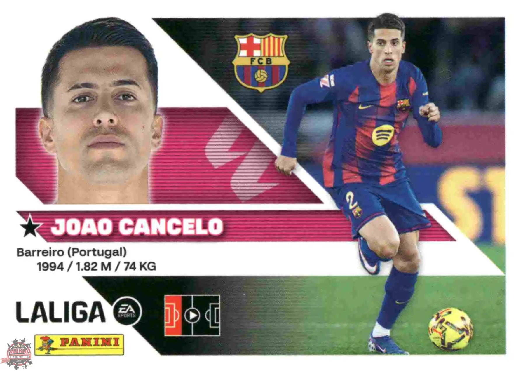 Panini | Liga Este | 2026-2027 | FC Barcelona | Basico | #9 | Joao Cancelo