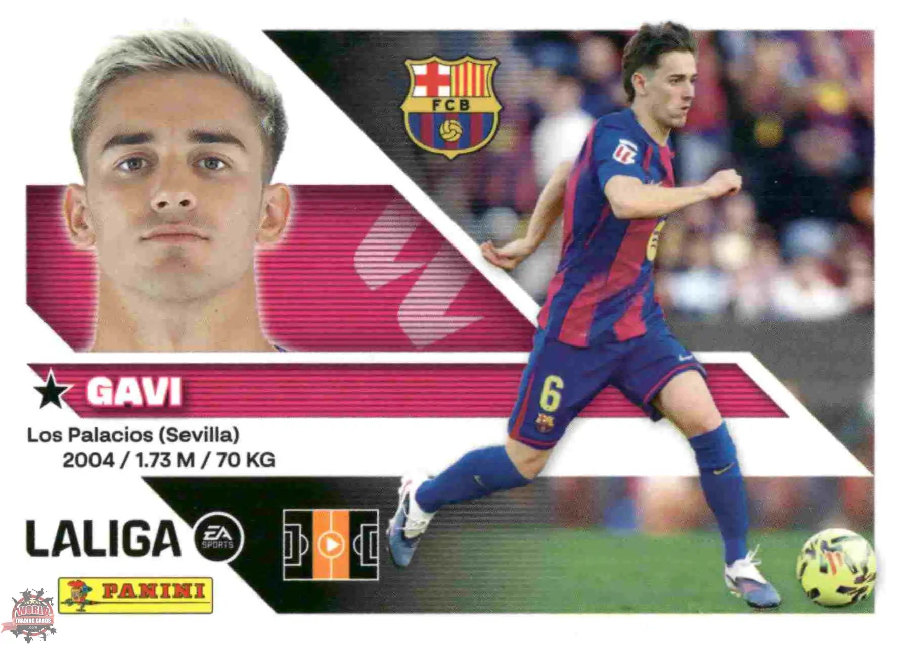 Panini | Liga Este | 2026-2027 | FC Barcelona | Basico | #13 | Gavi