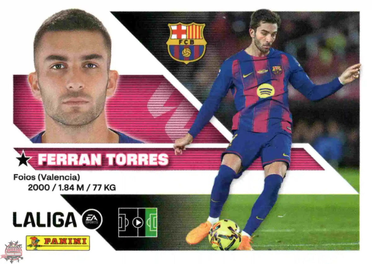 Panini | Liga Este | 2026-2027 | FC Barcelona | Basico | #18 | Ferran Torres