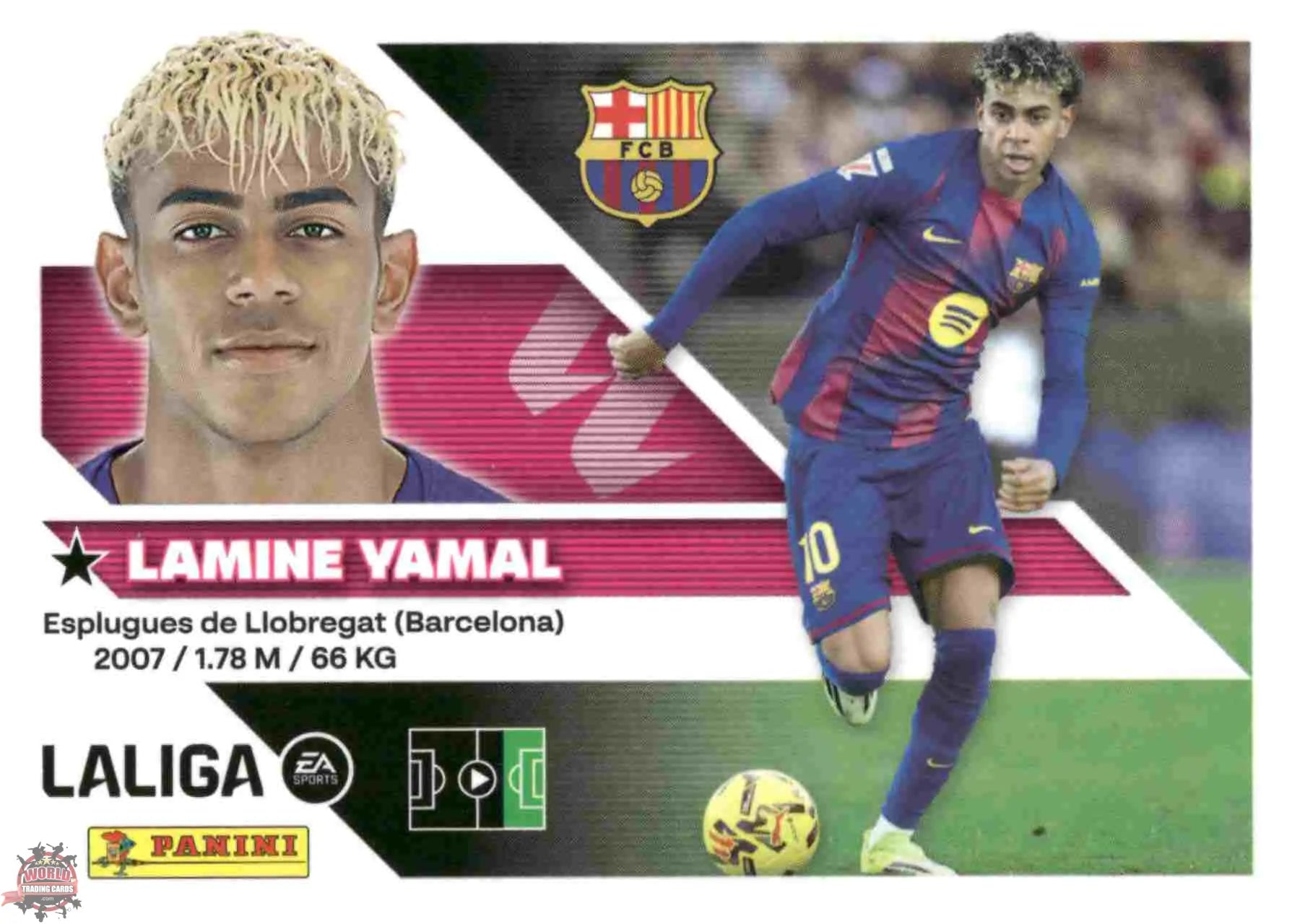 Panini | Liga Este | 2026-2027 | FC Barcelona | Basico | #20 | Lamine Yamal