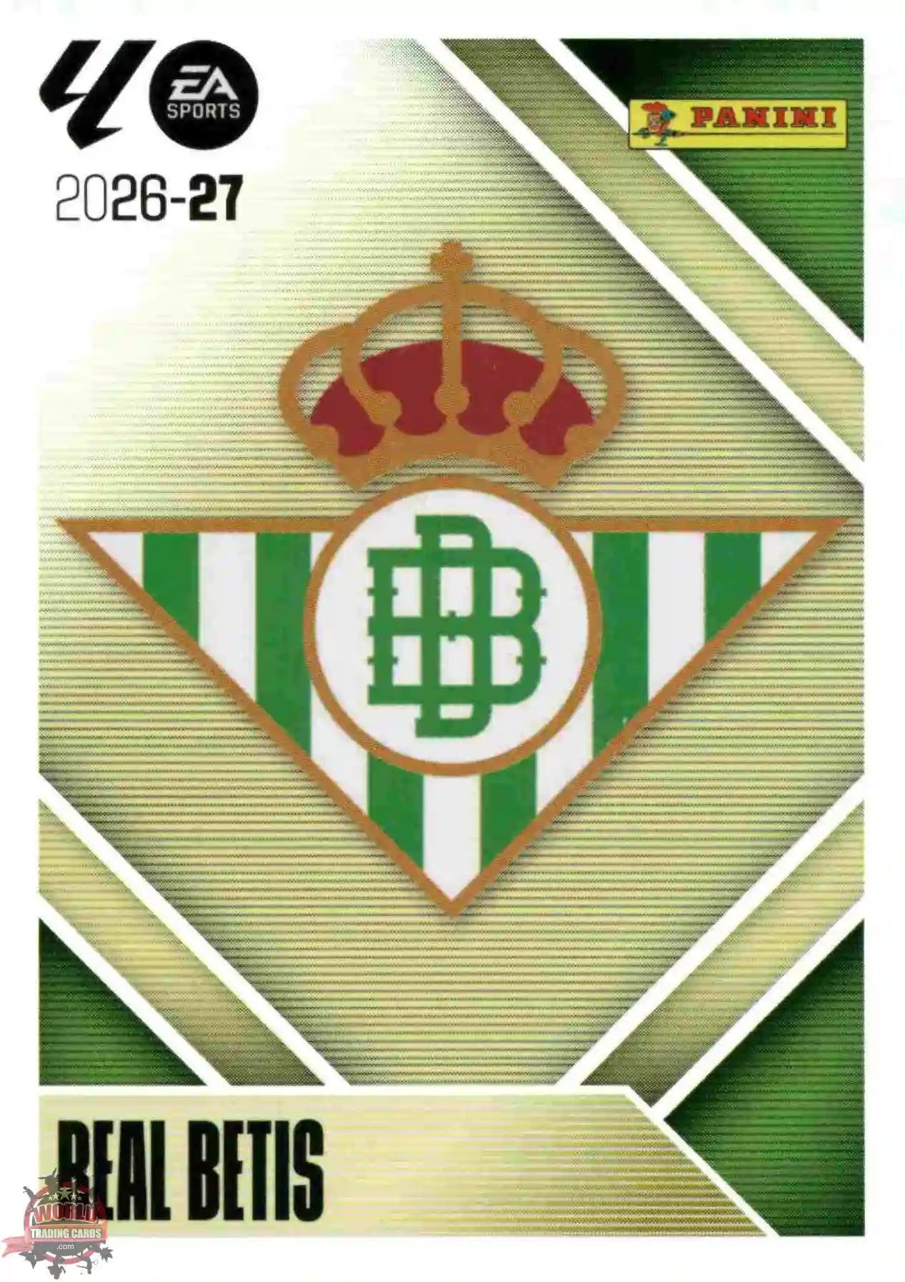 Panini | Liga Este | 2026-2027 | Real Betis | Basico | #01 | Escudo