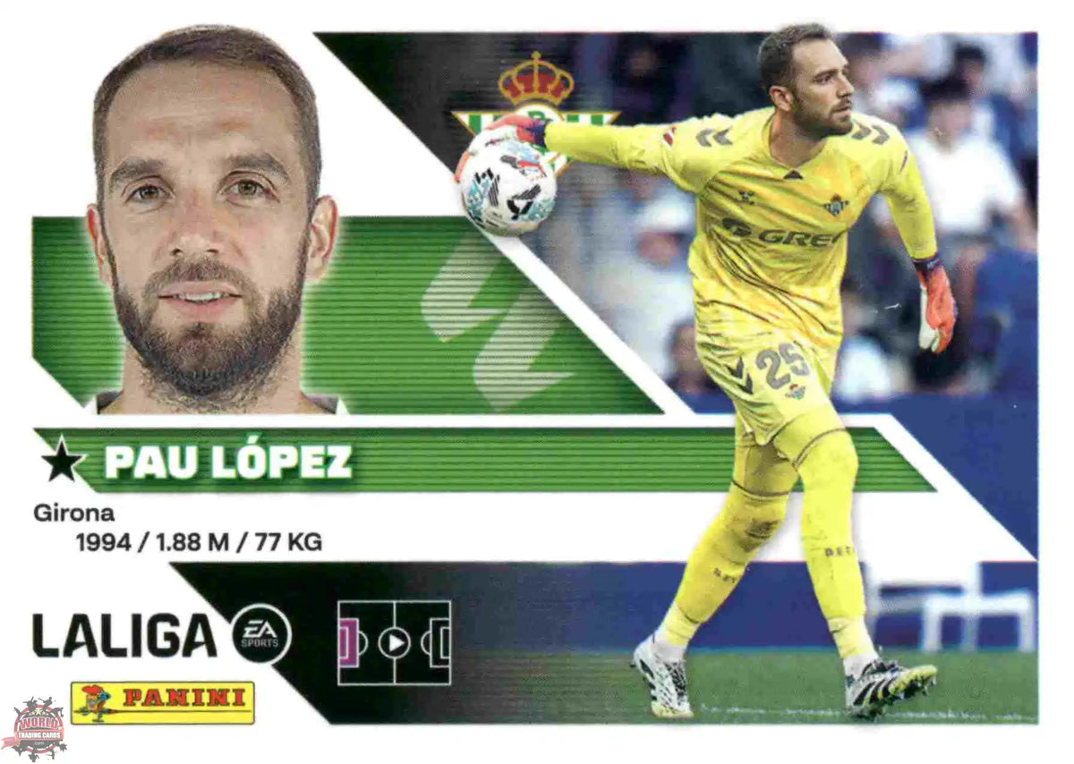 Panini | Liga Este | 2026-2027 | Real Betis | Basico | #04 | Pau López