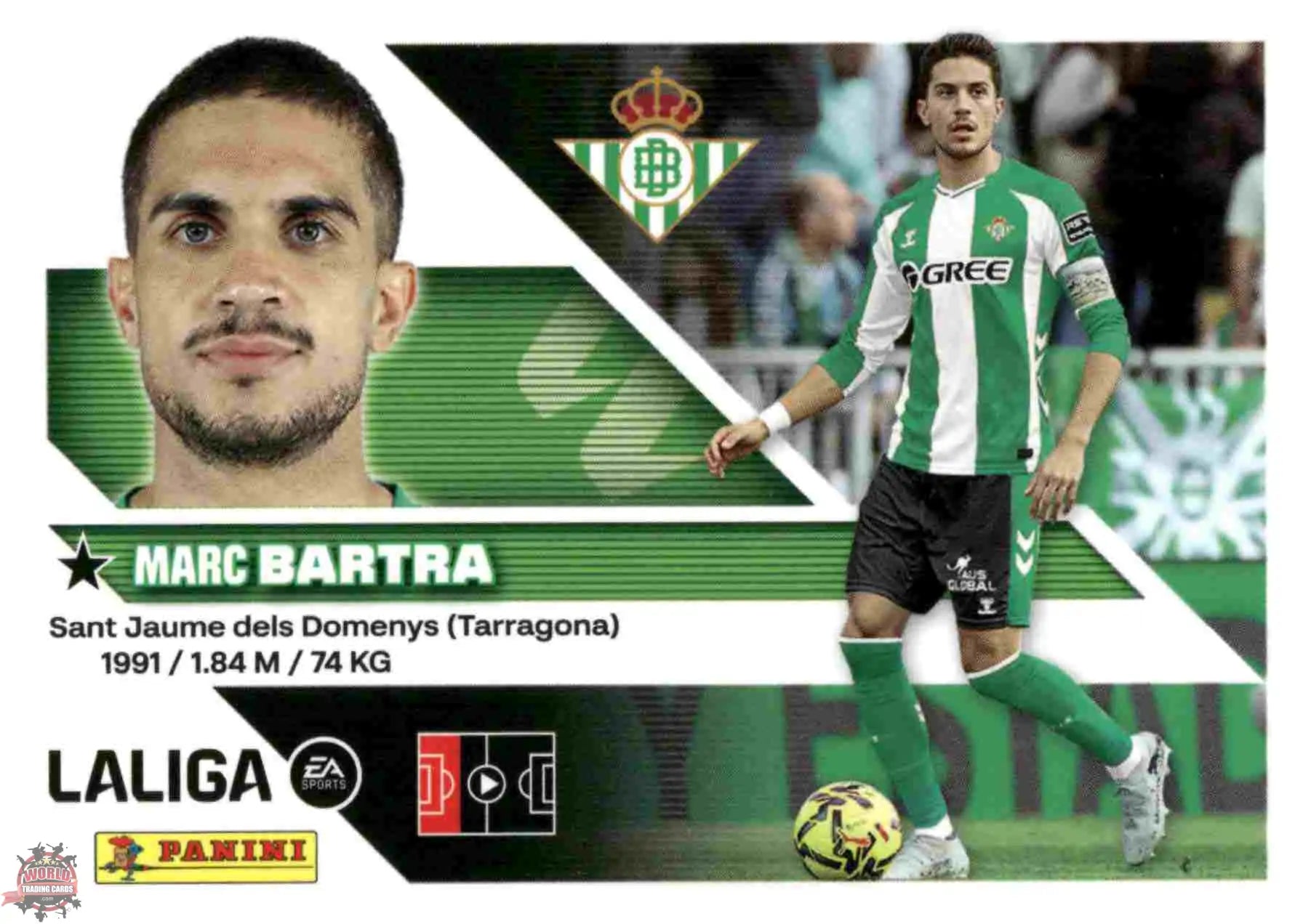 Panini | Liga Este | 2026-2027 | Real Betis | Basico | #07 | Bartra