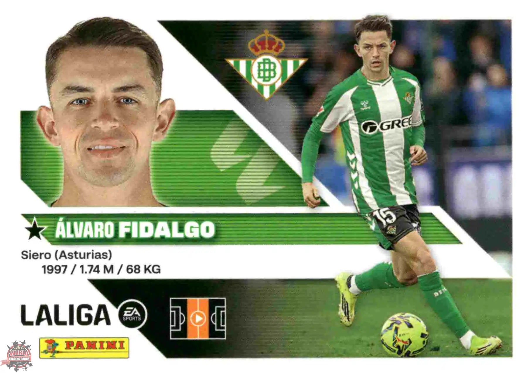 Panini | Liga Este | 2026-2027 | Real Betis | Basico | #12 | Fidalgo