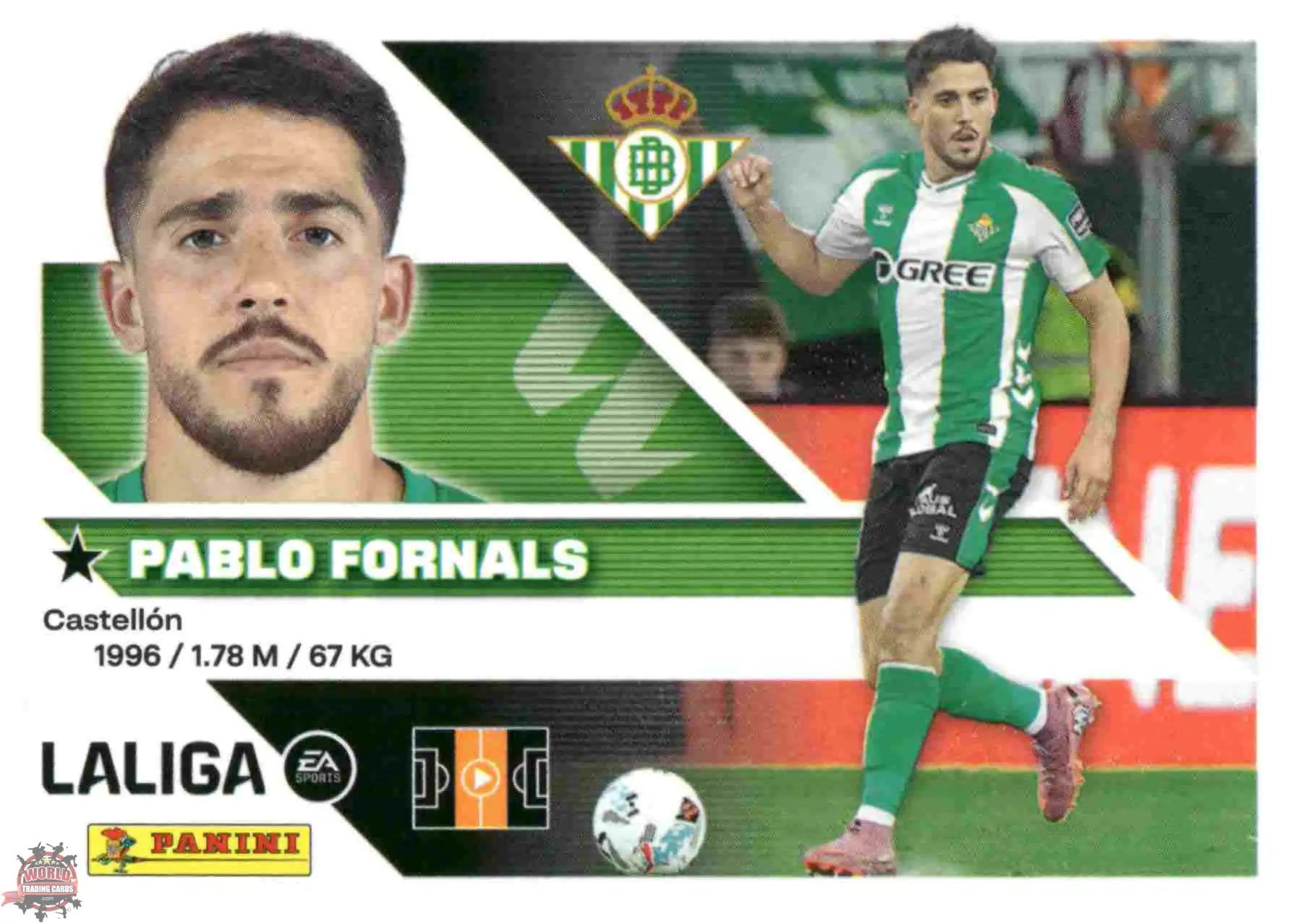 Panini | Liga Este | 2026-2027 | Real Betis | Basico | #15 | Pablo Fornals