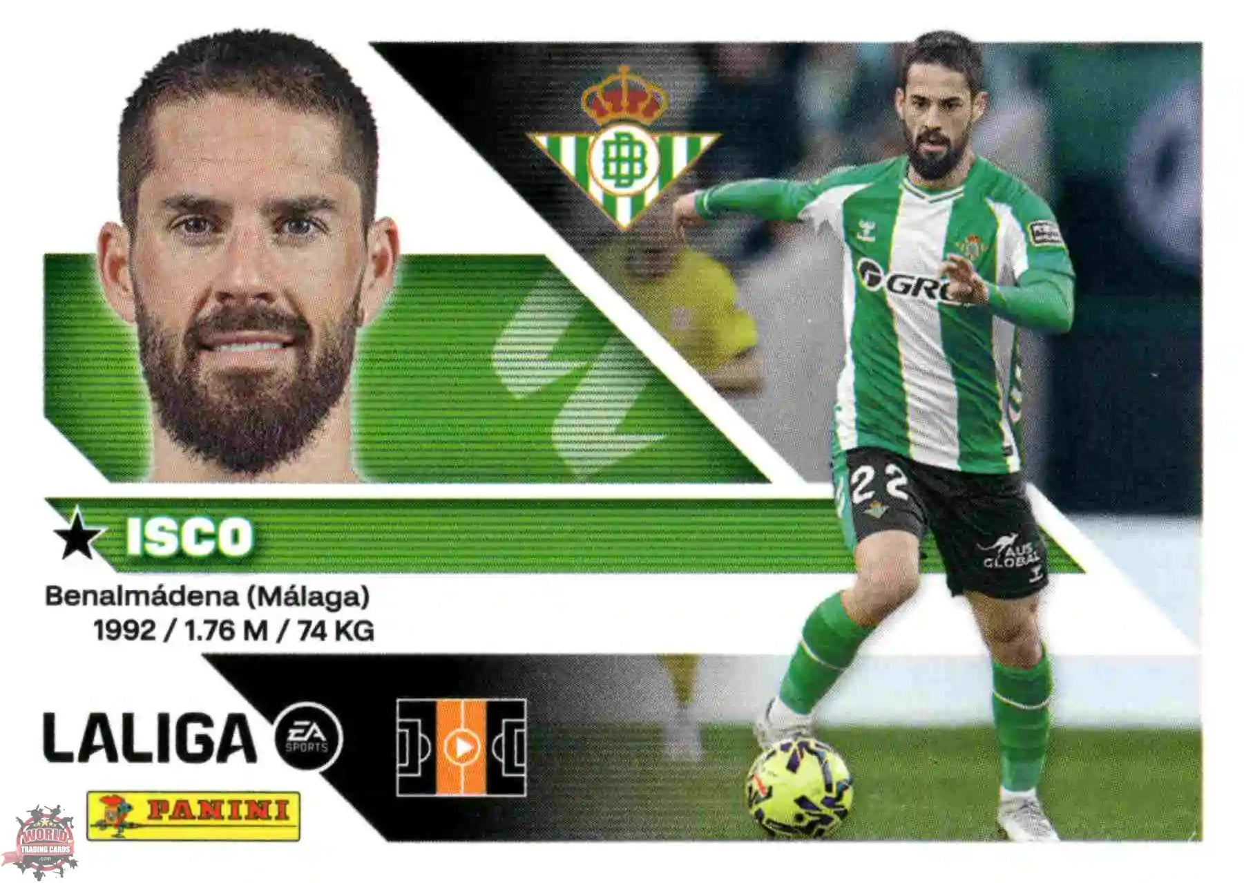 Panini | Liga Este | 2026-2027 | Real Betis | Basico | #16 | Isco