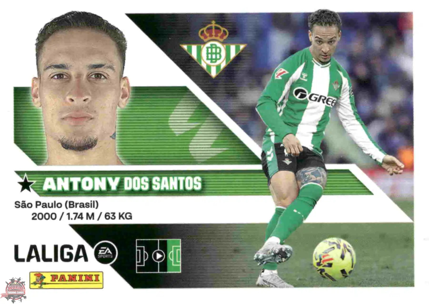 Panini | Liga Este | 2026-2027 | Real Betis | Basico | #18 | Antony