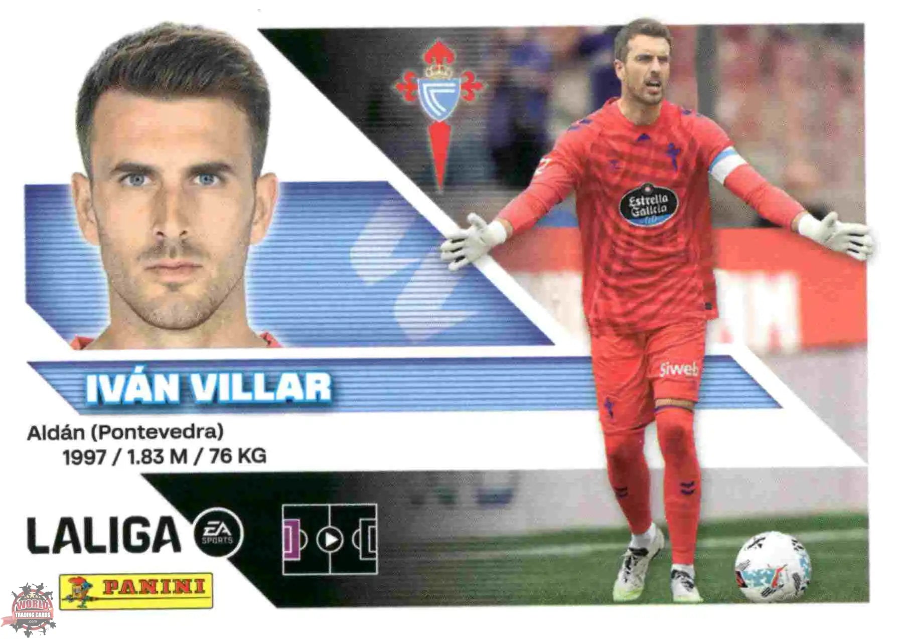 Panini | Liga Este | 2026-2027 | RC Celta de Vigo | Basico | #04 | Iván Villar