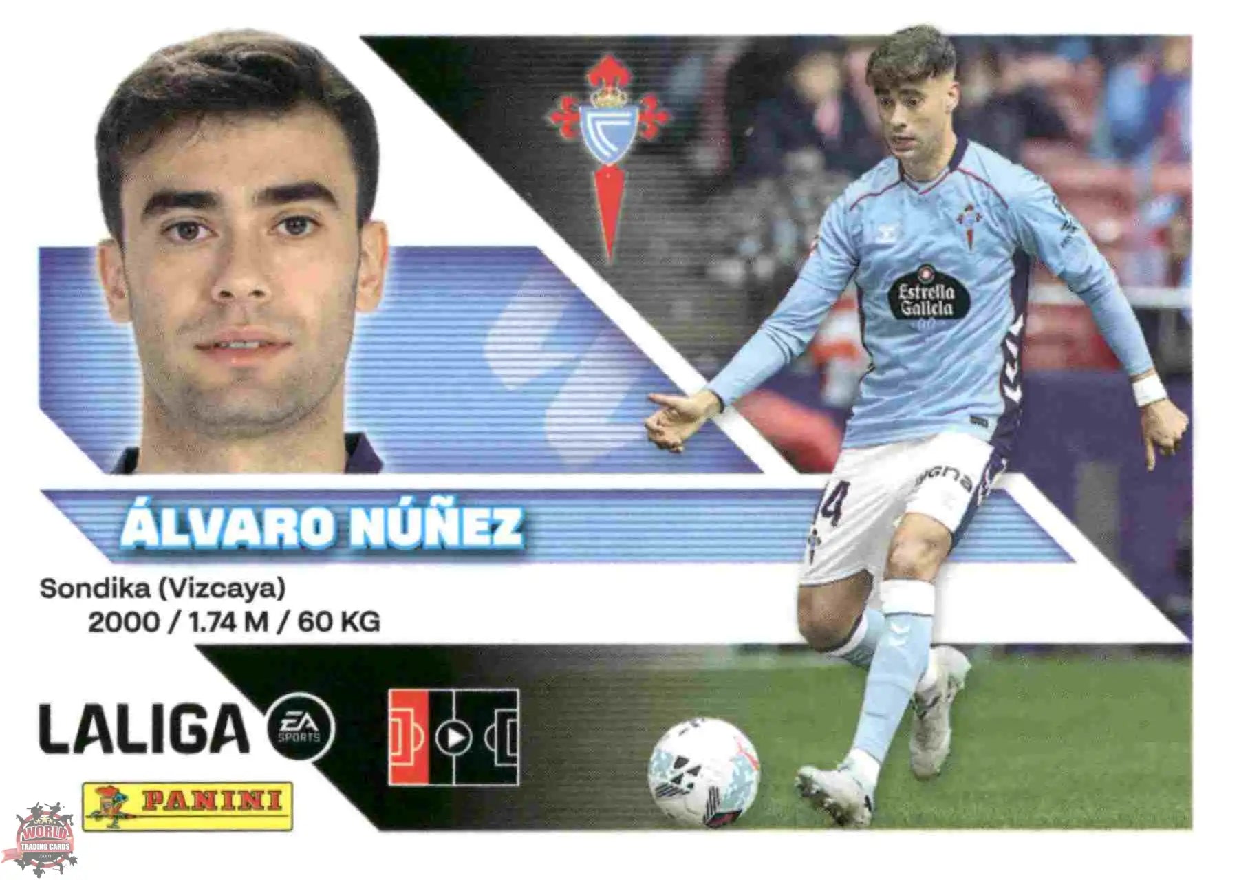 Panini | Liga Este | 2026-2027 | RC Celta de Vigo | Basico | #05 | Álvaro Núñez