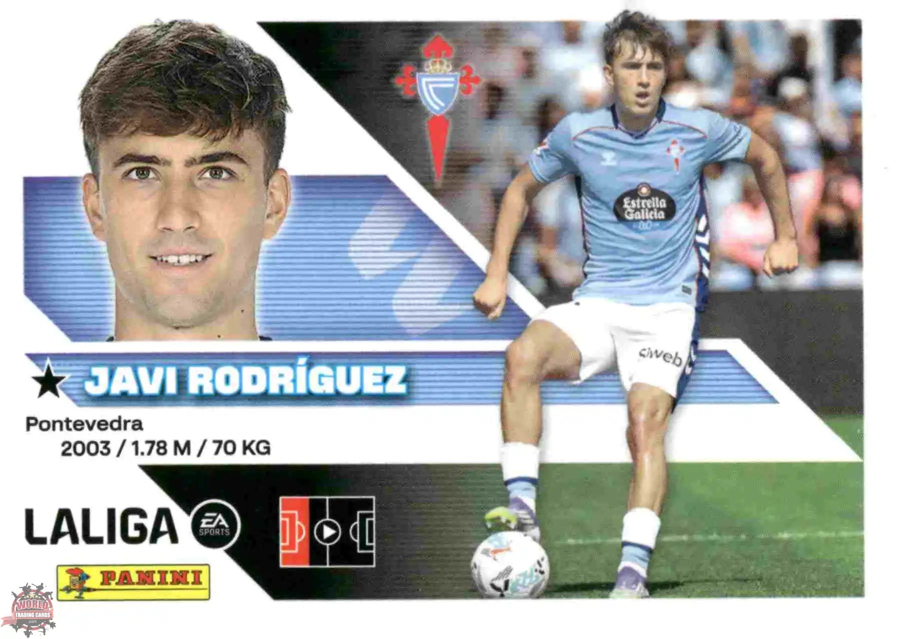 Panini | Liga Este | 2026-2027 | RC Celta de Vigo | Basico | #07 | Javi Rodríguez