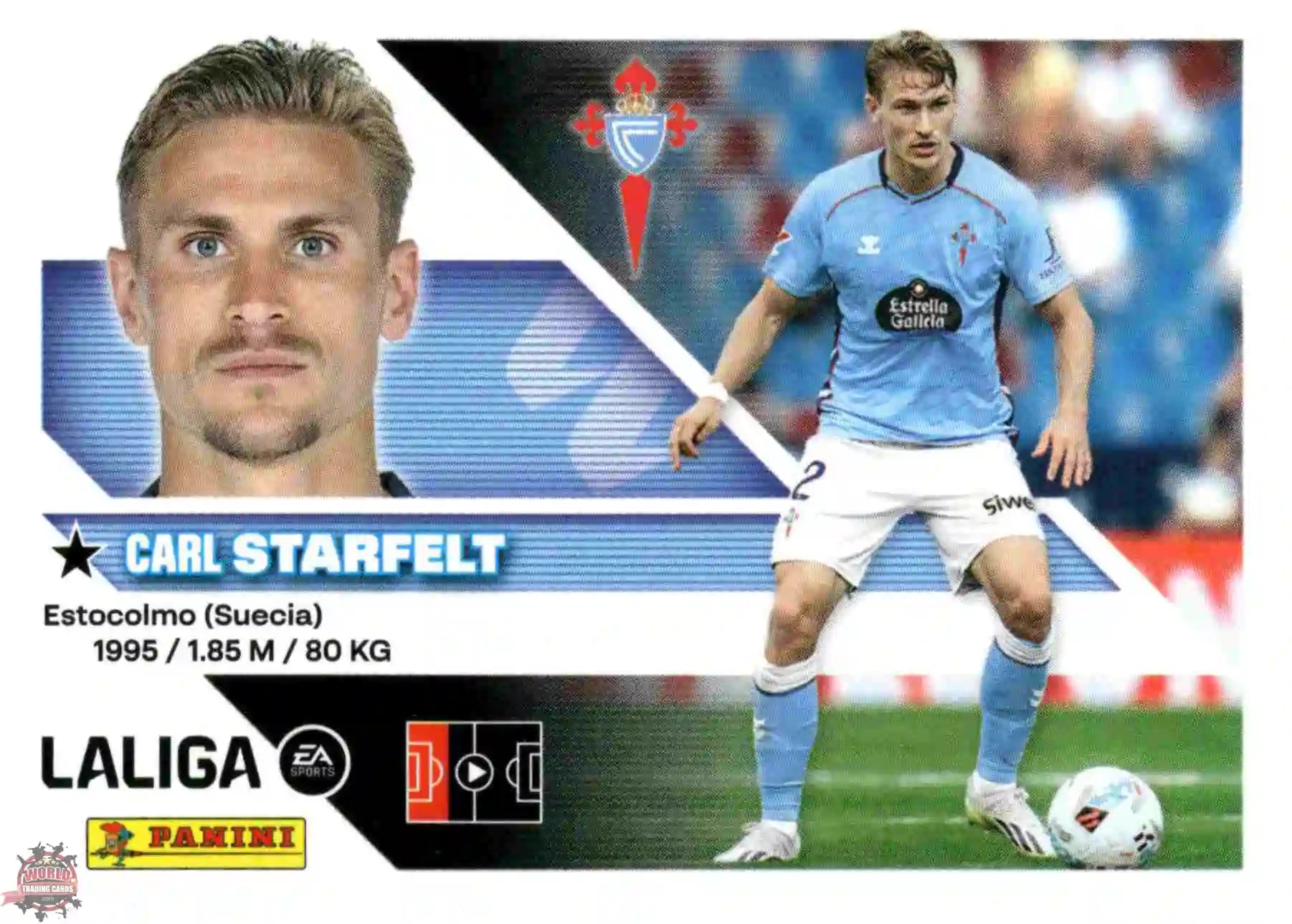 Panini | Liga Este | 2026-2027 | RC Celta de Vigo | Basico | #08 | Starfelt