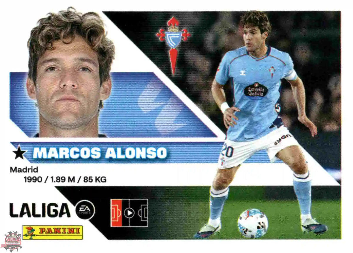 Panini | Liga Este | 2026-2027 | RC Celta de Vigo | Basico | #09A | Marcos Alonso