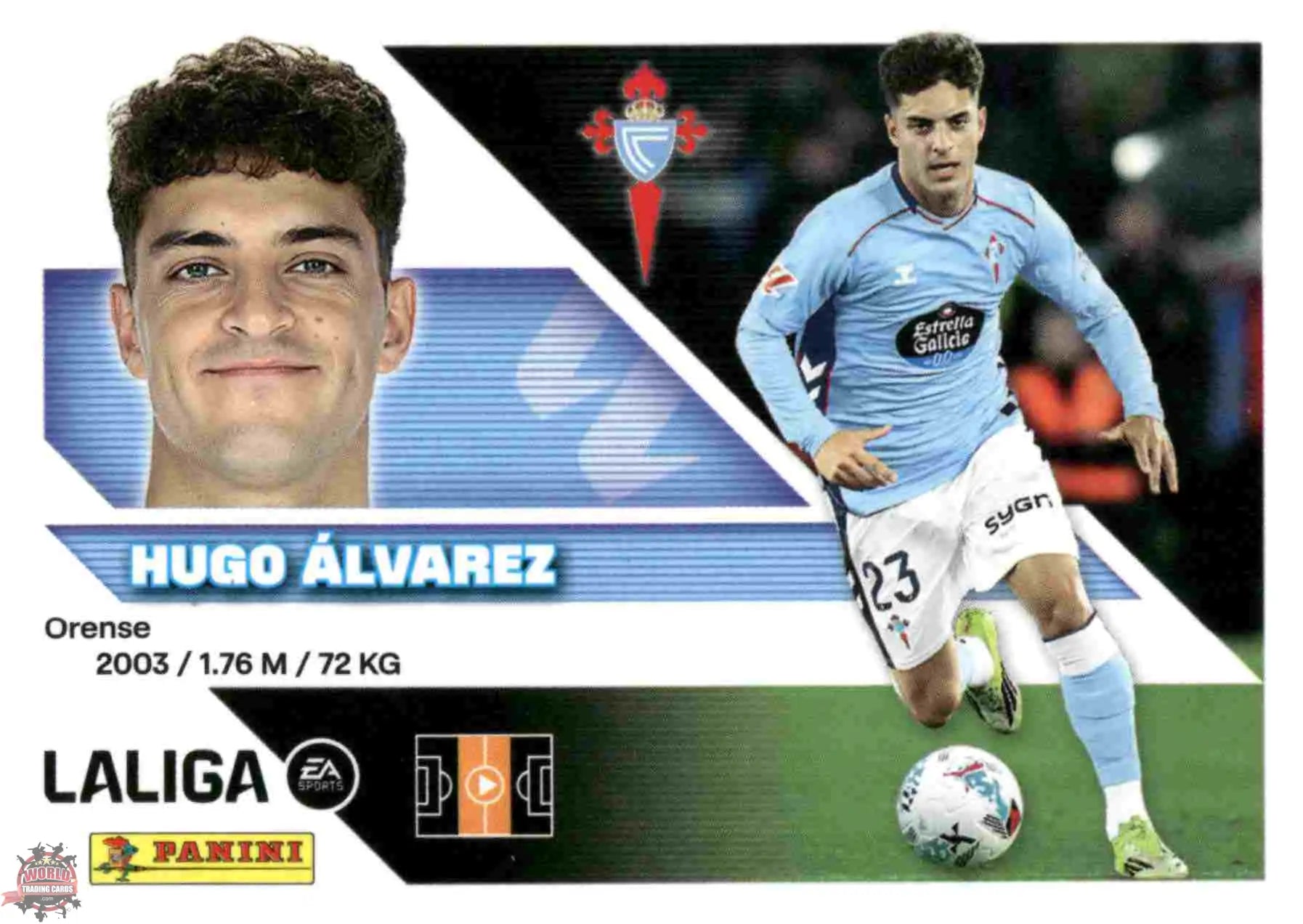 Panini | Liga Este | 2026-2027 | RC Celta de Vigo | Basico | #13 | Hugo Álvarez