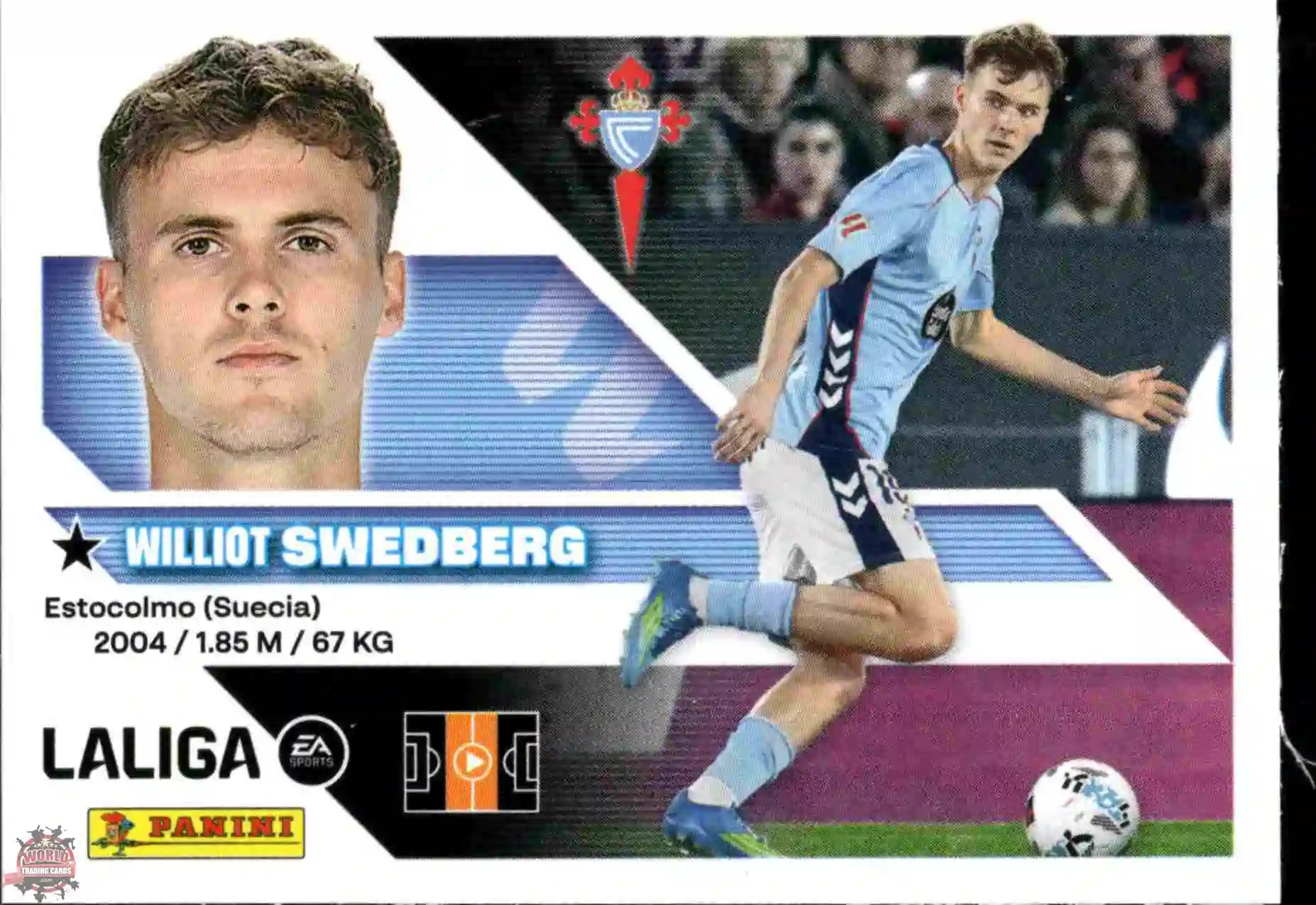 Panini | Liga Este | 2026-2027 | RC Celta de Vigo | Basico | #16 | Swedberg